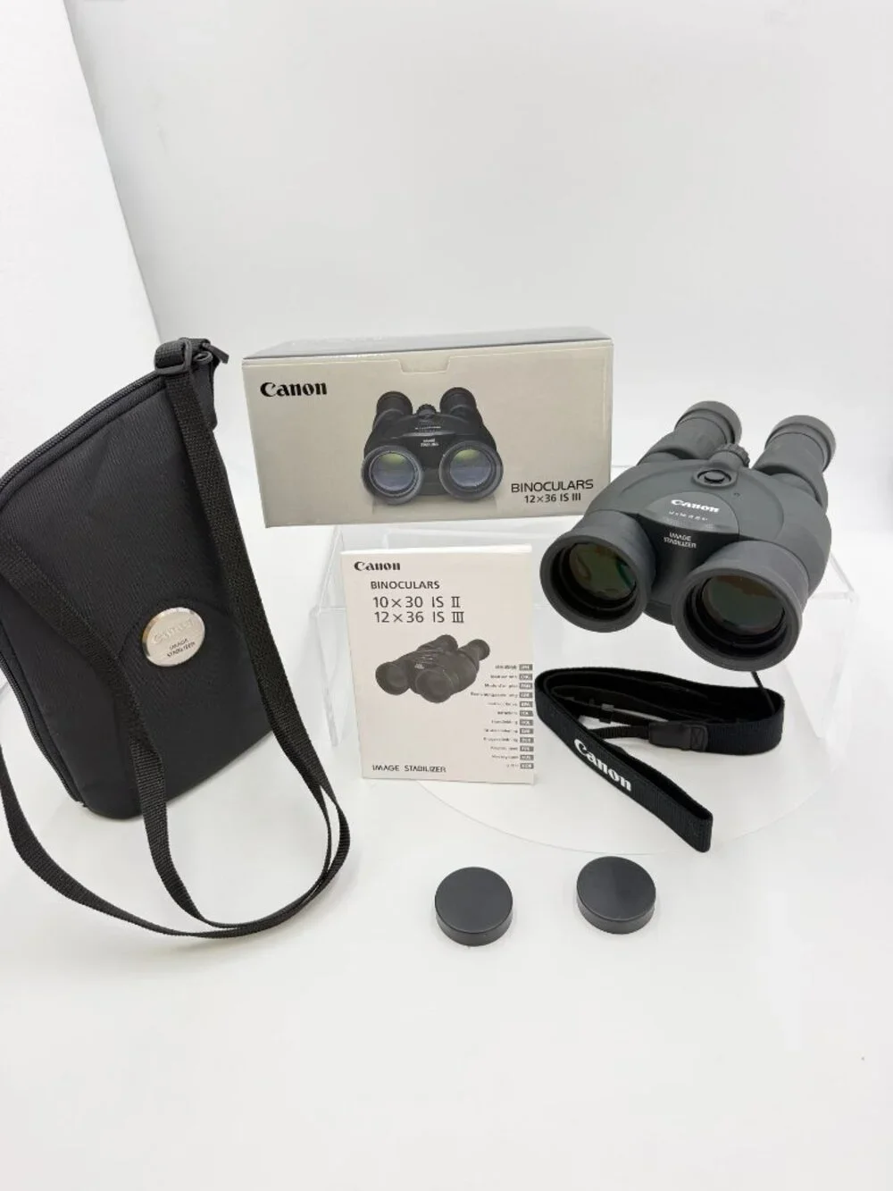 Canon Binoculars 12x36 IS III (black)